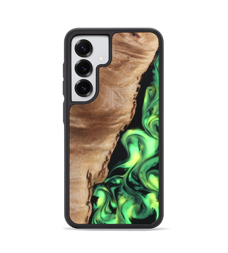 Galaxy S25 Wood Phone Case - Jeanna (Neon, 819539)