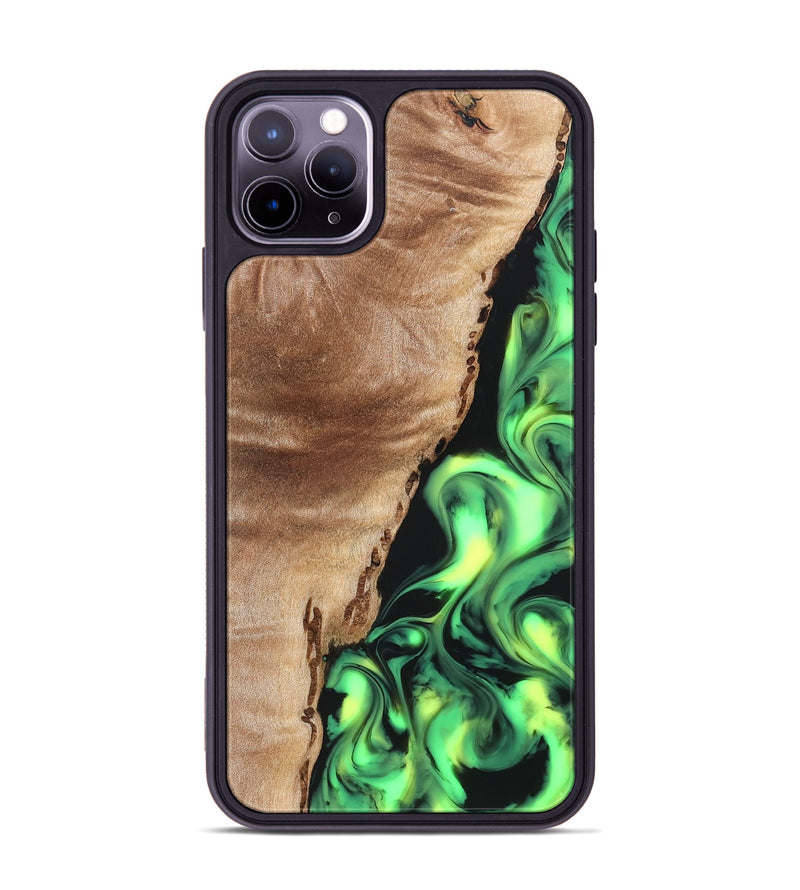 iPhone 11 Pro Max Wood Phone Case - Jeanna (Neon, 819539)