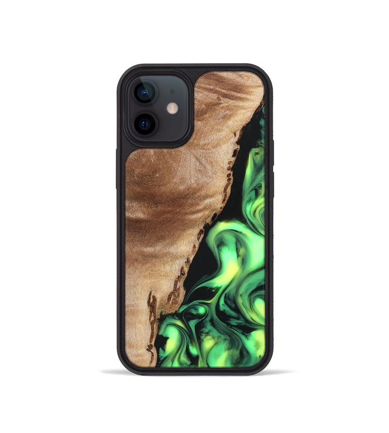 iPhone 12 mini Wood Phone Case - Jeanna (Neon, 819539)