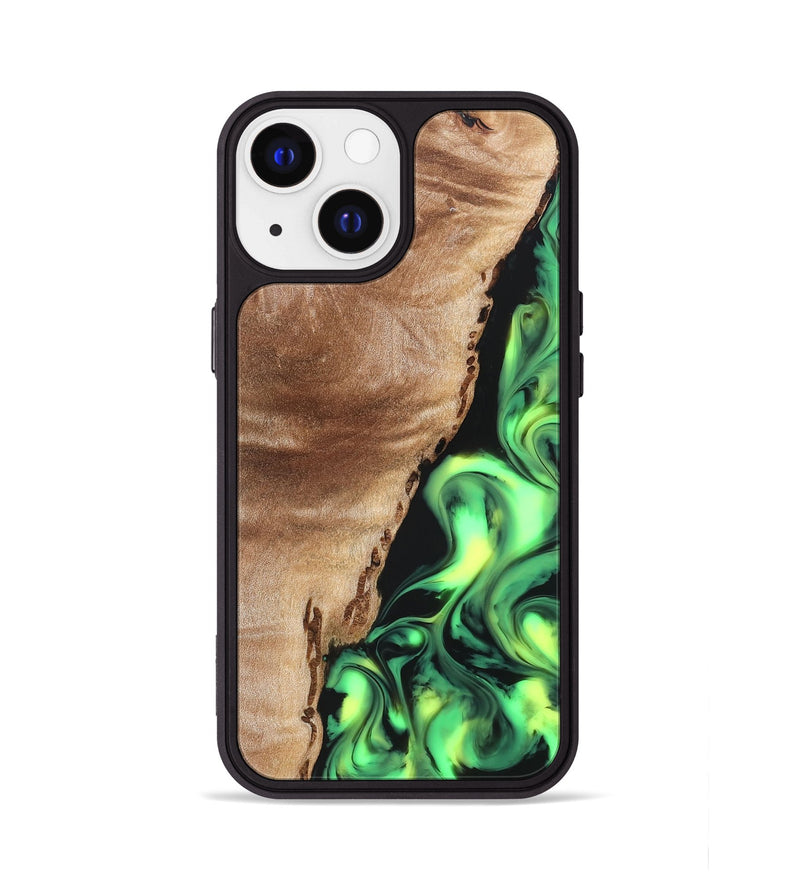 iPhone 13 Wood Phone Case - Jeanna (Neon, 819539)