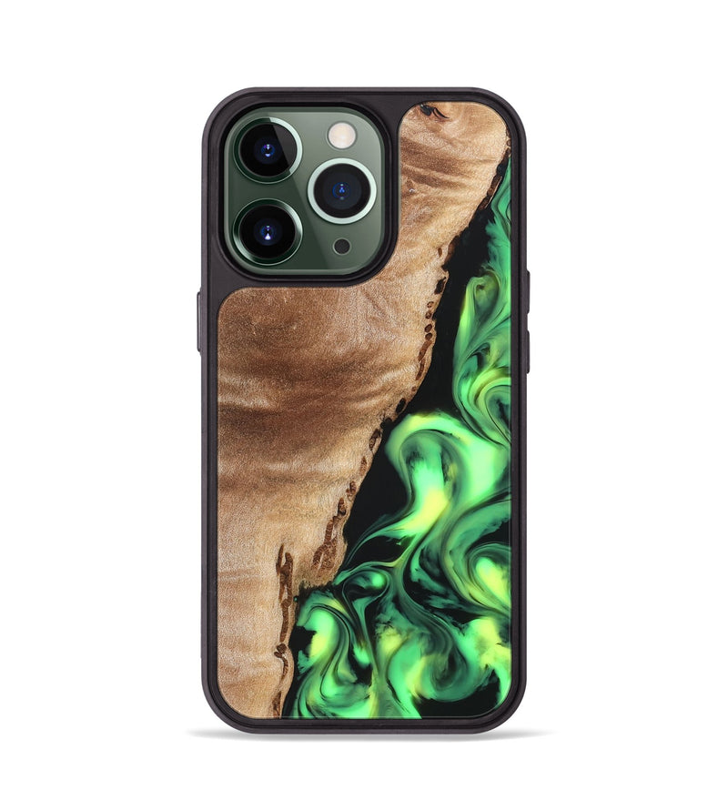 iPhone 13 Pro Wood Phone Case - Jeanna (Neon, 819539)