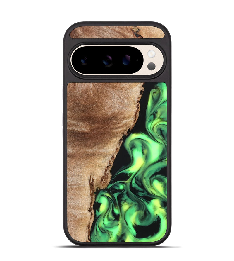Pixel 10 Wood Phone Case - Jeanna (Neon, 819539)