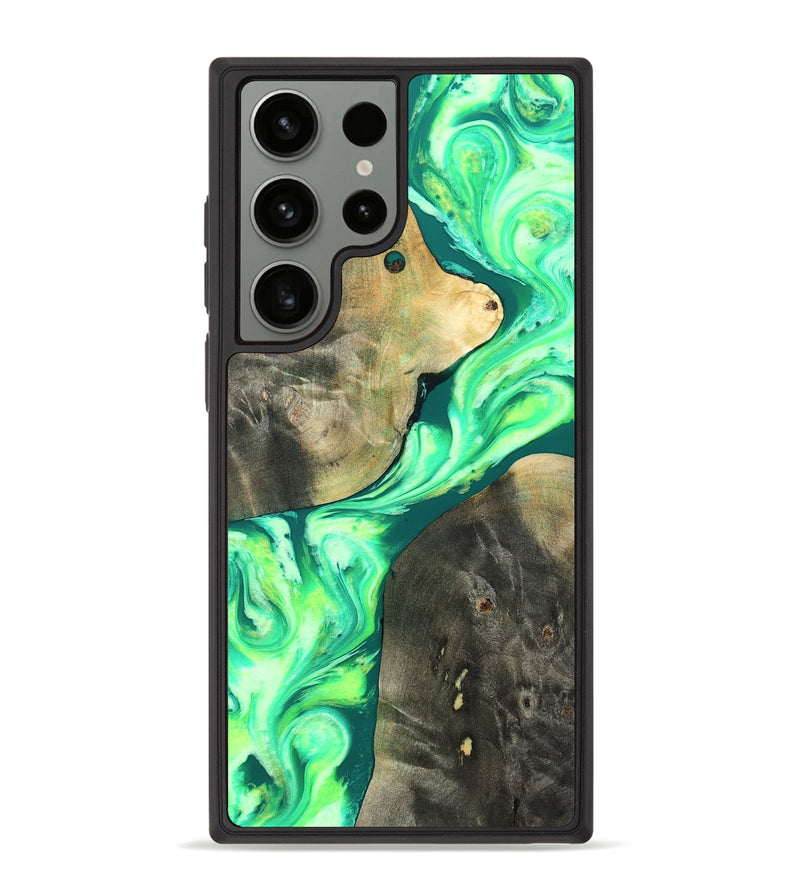 Galaxy S23 Ultra Wood Phone Case - Zella (Neon, 819540)