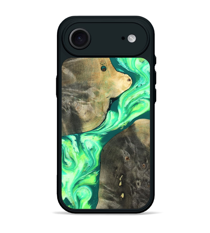 iPhone 17 Air Wood Phone Case - Zella (Neon, 819540)