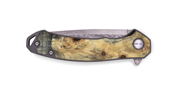 EDC Wood Pocket Knife - Devonte (Wood Burl, 819548)