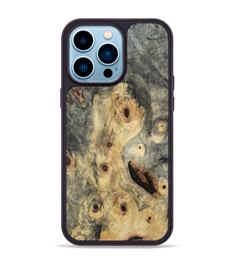 iPhone 14 Pro Max Wood Phone Case - Devonte (Wood Burl, 819548)