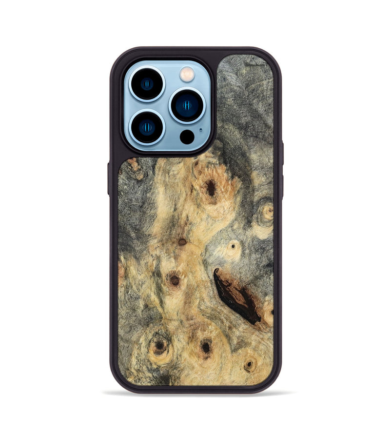 iPhone 14 Pro Wood Phone Case - Devonte (Wood Burl, 819548)