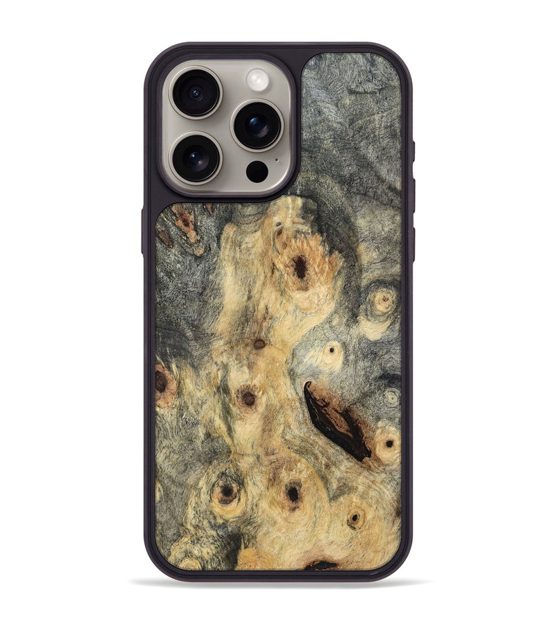 iPhone 15 Pro Max Wood Phone Case - Devonte (Wood Burl, 819548)