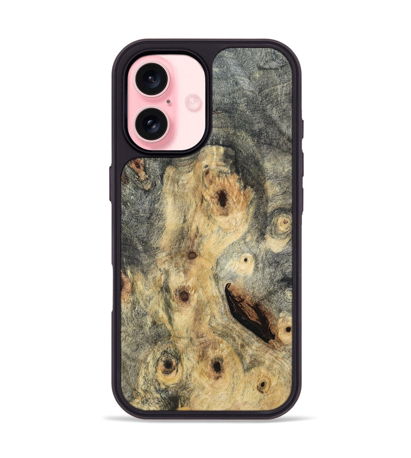iPhone 16 Wood Phone Case - Devonte (Wood Burl, 819548)