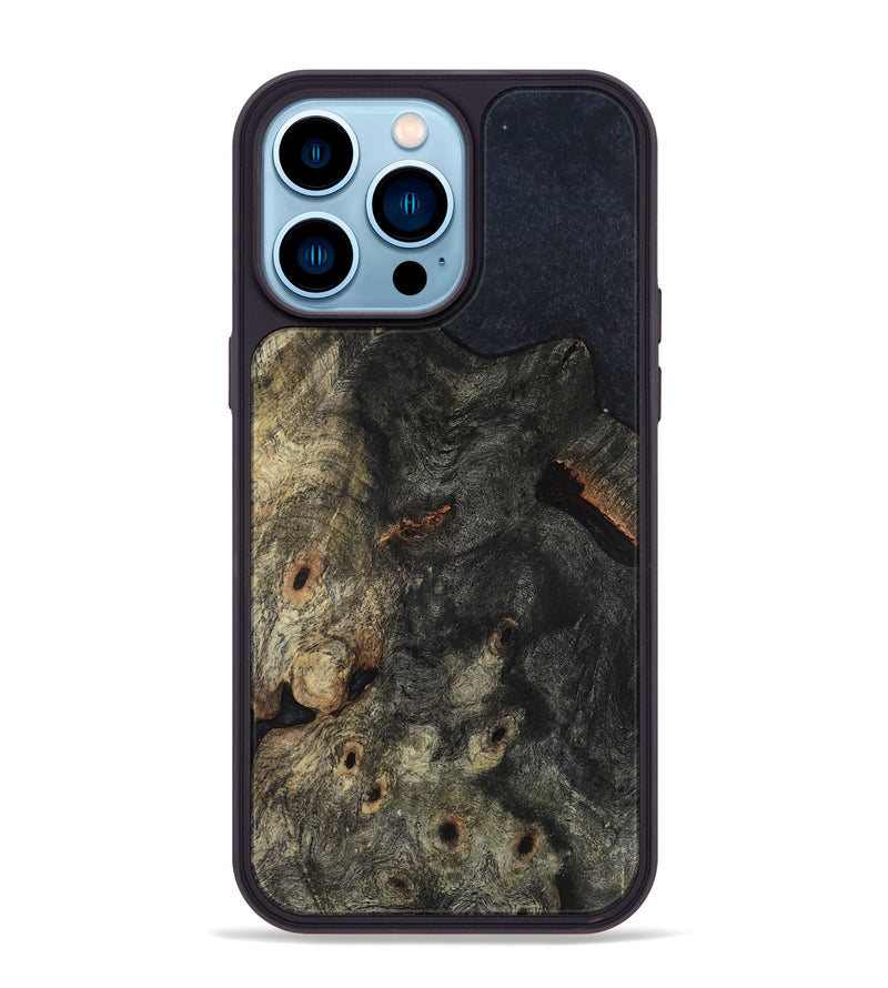 iPhone 14 Pro Max Wood Phone Case - Karon (Wood Burl, 819549)