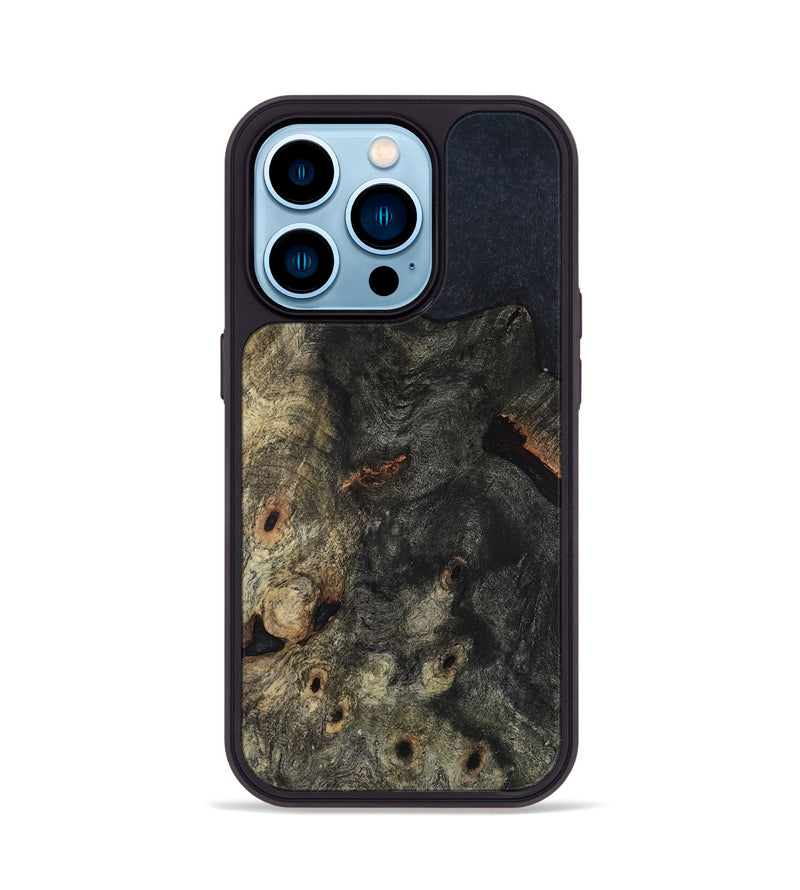 iPhone 14 Pro Wood Phone Case - Karon (Wood Burl, 819549)