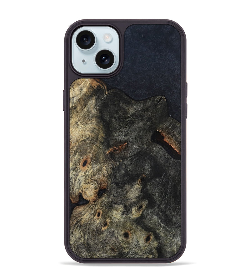 iPhone 15 Plus Wood Phone Case - Karon (Wood Burl, 819549)