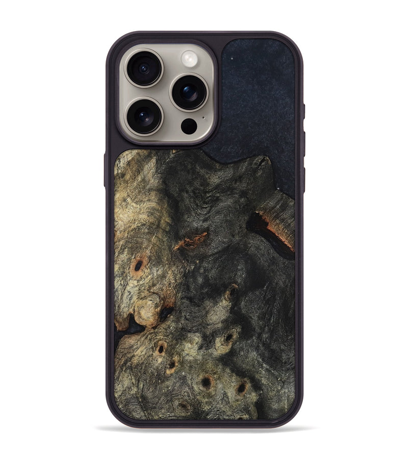 iPhone 15 Pro Max Wood Phone Case - Karon (Wood Burl, 819549)
