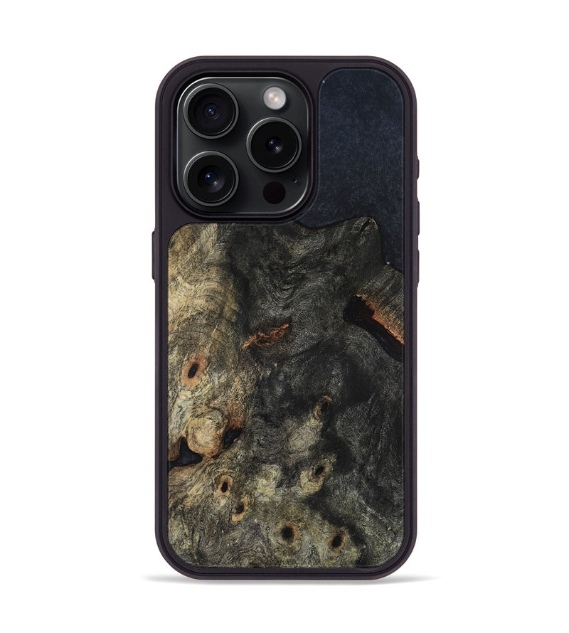 iPhone 15 Pro Wood Phone Case - Karon (Wood Burl, 819549)