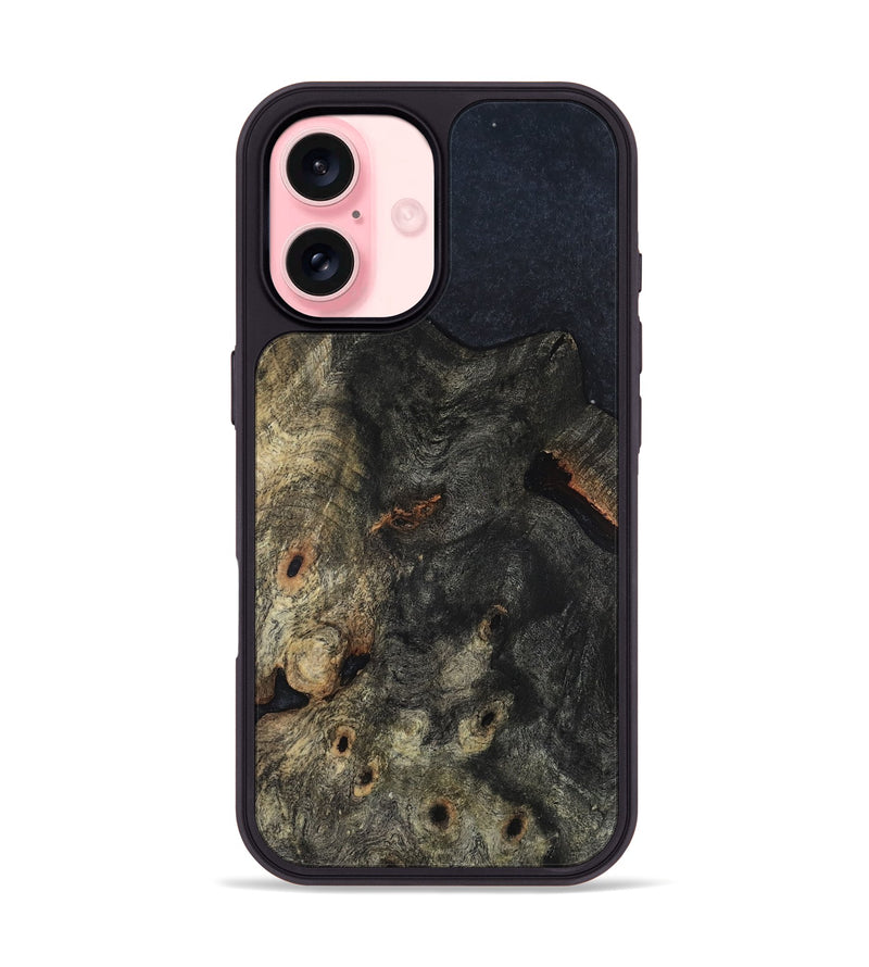 iPhone 16 Wood Phone Case - Karon (Wood Burl, 819549)