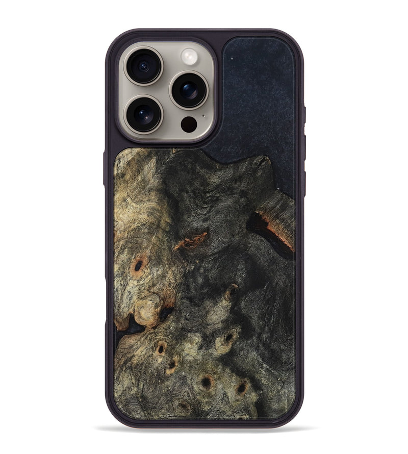 iPhone 16 Pro Max Wood Phone Case - Karon (Wood Burl, 819549)