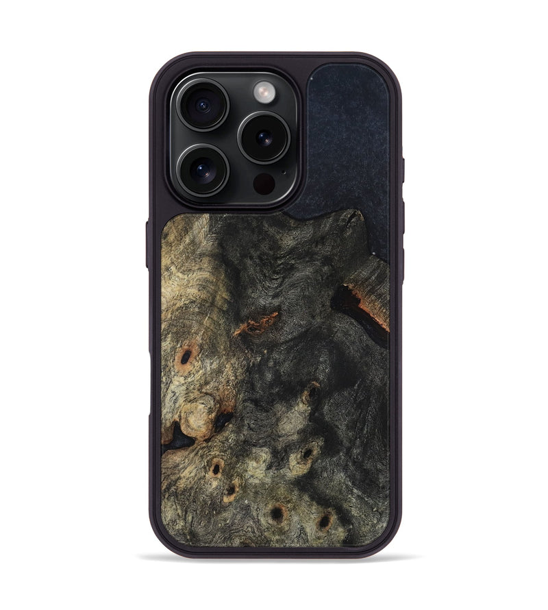 iPhone 16 Pro Wood Phone Case - Karon (Wood Burl, 819549)