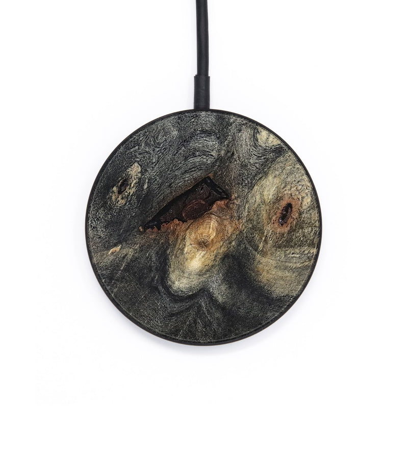 Circle Wood Wireless Charger - Grayce (Wood Burl, 819552)