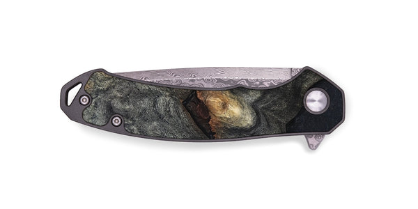 EDC Wood Pocket Knife - Grayce (Wood Burl, 819552)