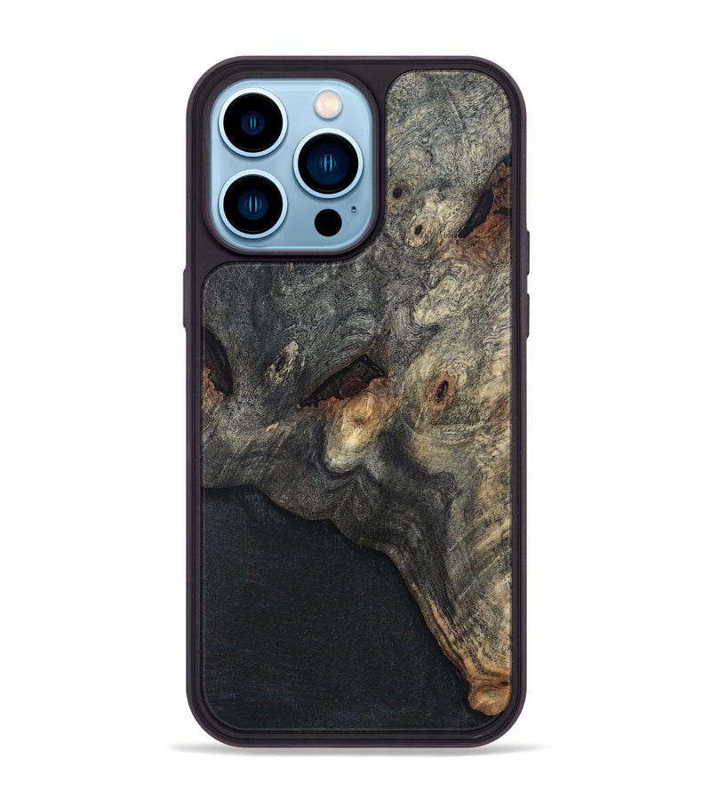 iPhone 14 Pro Max Wood Phone Case - Grayce (Wood Burl, 819552)