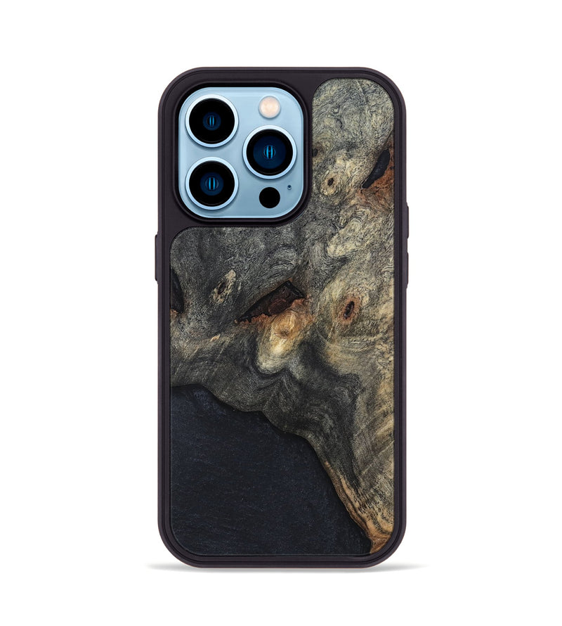 iPhone 14 Pro Wood Phone Case - Grayce (Wood Burl, 819552)