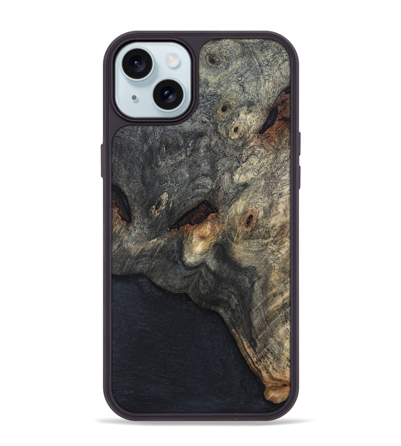 iPhone 15 Plus Wood Phone Case - Grayce (Wood Burl, 819552)