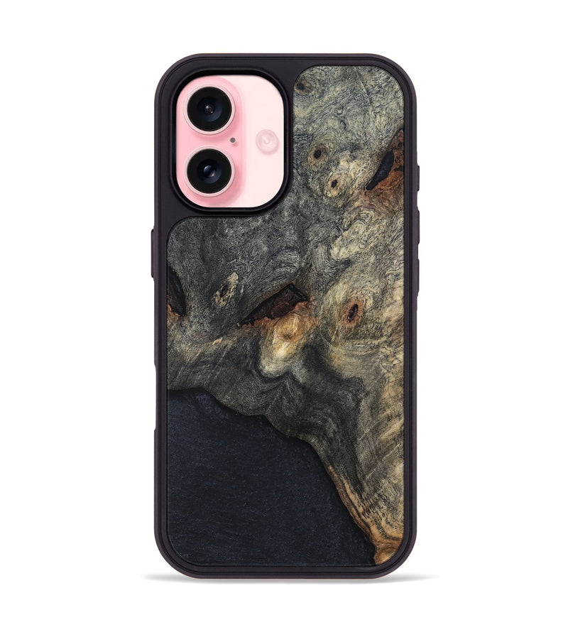 iPhone 16 Wood Phone Case - Grayce (Wood Burl, 819552)