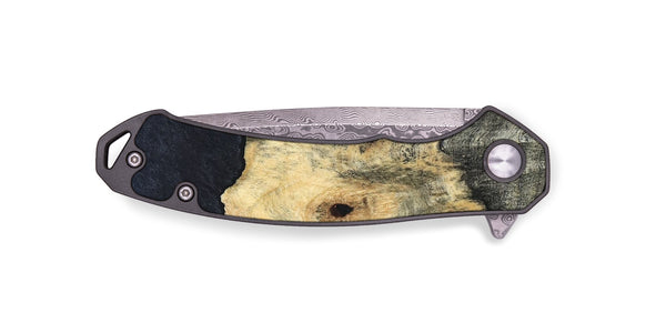 EDC Wood Pocket Knife - Kristin (Wood Burl, 819556)