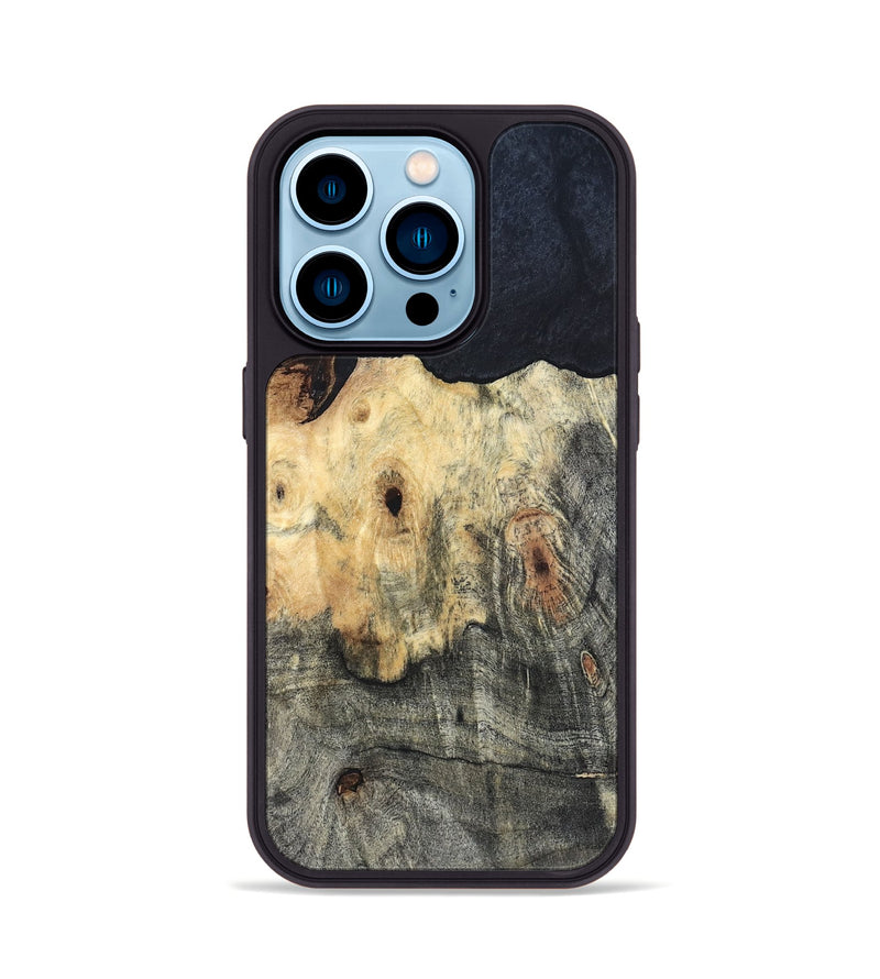 iPhone 14 Pro Wood Phone Case - Kristin (Wood Burl, 819556)