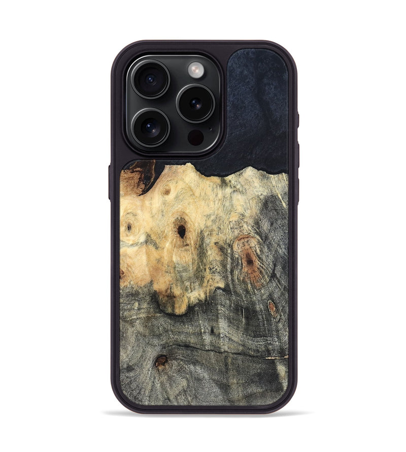 iPhone 15 Pro Wood Phone Case - Kristin (Wood Burl, 819556)