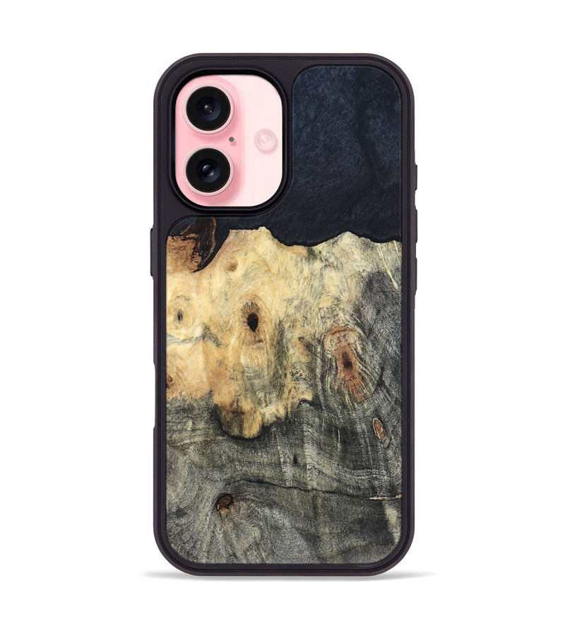 iPhone 16 Wood Phone Case - Kristin (Wood Burl, 819556)