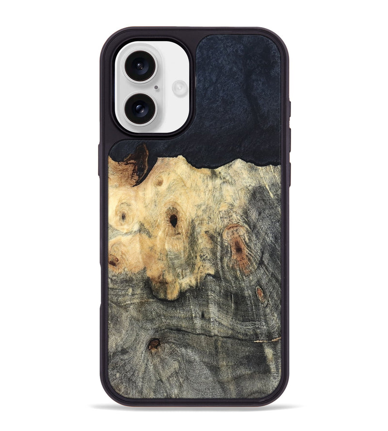 iPhone 16 Plus Wood Phone Case - Kristin (Wood Burl, 819556)