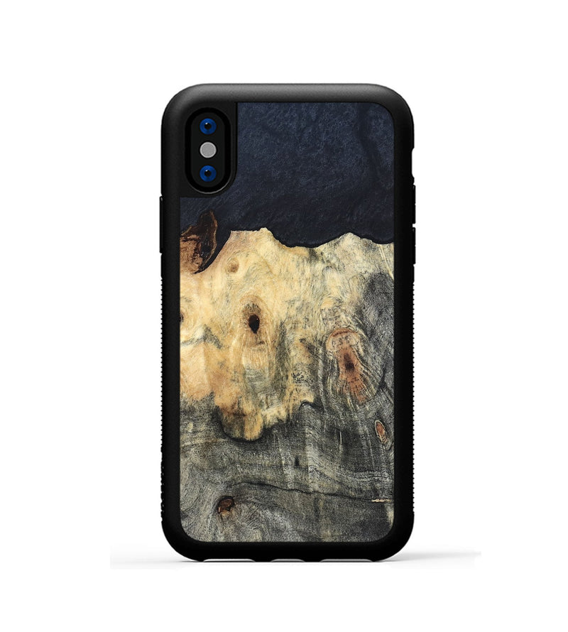 iPhone Xs Wood Phone Case - Kristin (Wood Burl, 819556)
