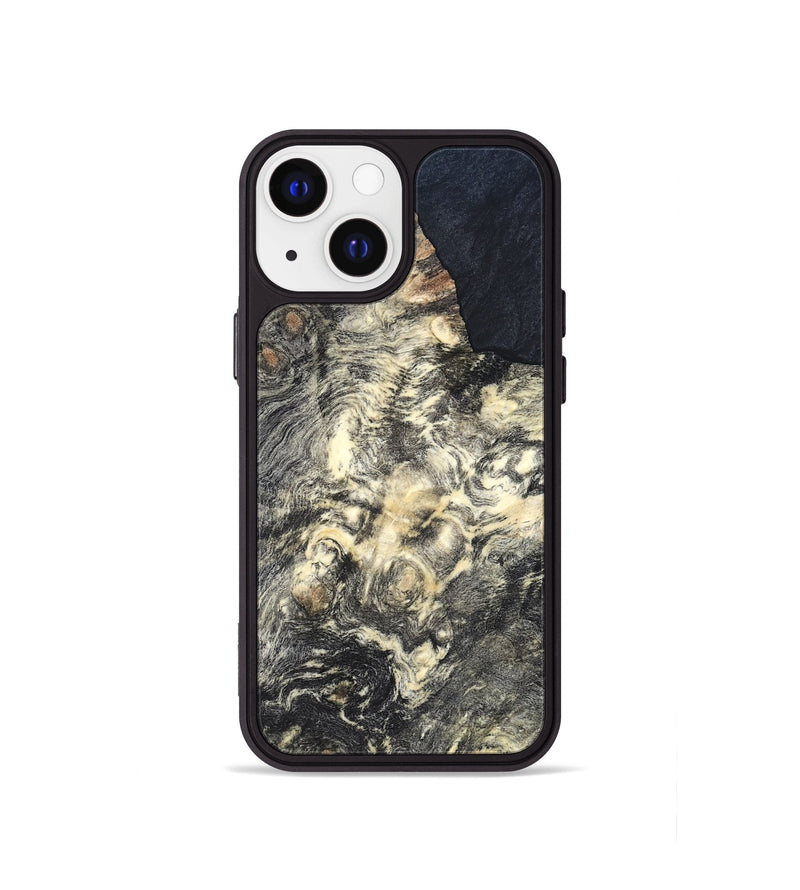 iPhone 13 mini Wood Phone Case - Simeon (Wood Burl, 819559)