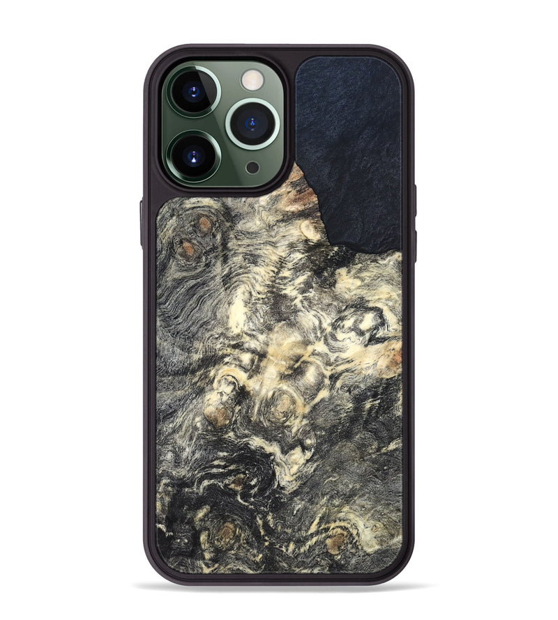 iPhone 13 Pro Max Wood Phone Case - Simeon (Wood Burl, 819559)