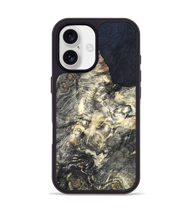 iPhone 17 Wood Phone Case - Simeon (Wood Burl, 819559)