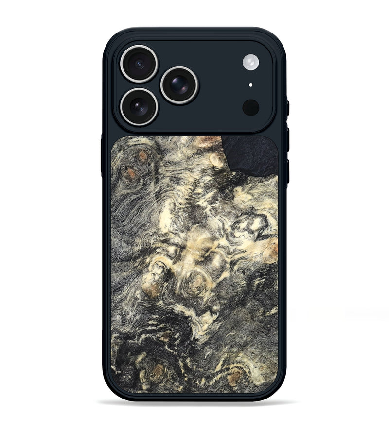 iPhone 17 Pro Max Wood Phone Case - Simeon (Wood Burl, 819559)