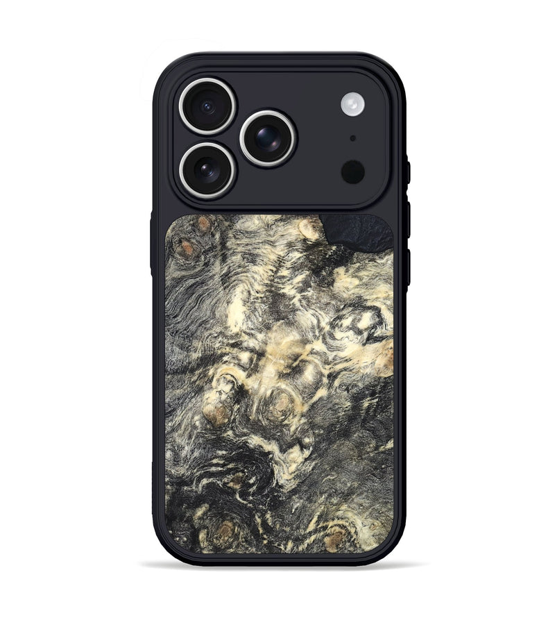 iPhone 17 Pro Wood Phone Case - Simeon (Wood Burl, 819559)