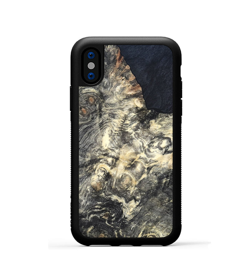 iPhone Xs Wood Phone Case - Simeon (Wood Burl, 819559)