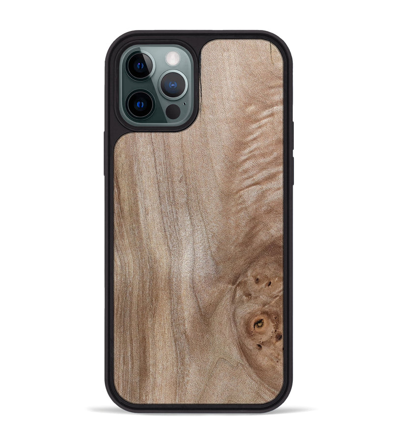 iPhone 12 Pro Max Wood Phone Case - Zainab (Wood Burl, 819560)