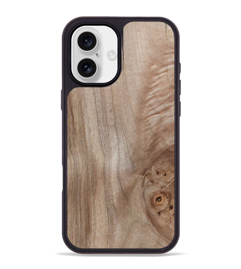 iPhone 16 Plus Wood Phone Case - Zainab (Wood Burl, 819560)