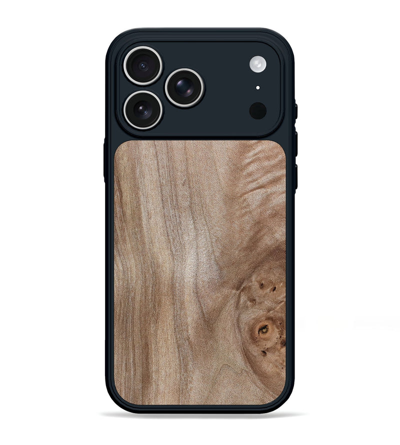 iPhone 17 Pro Max Wood Phone Case - Zainab (Wood Burl, 819560)