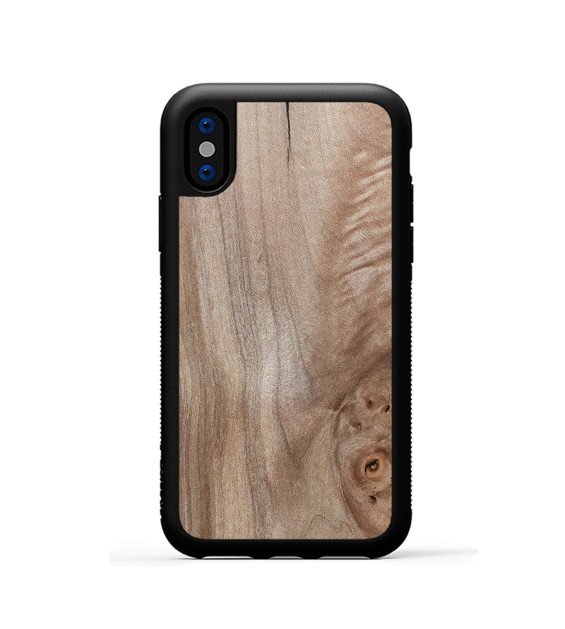 iPhone Xs Wood Phone Case - Zainab (Wood Burl, 819560)