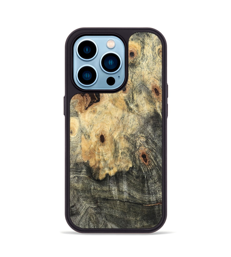 iPhone 14 Pro Wood Phone Case - Mariana (Wood Burl, 819561)