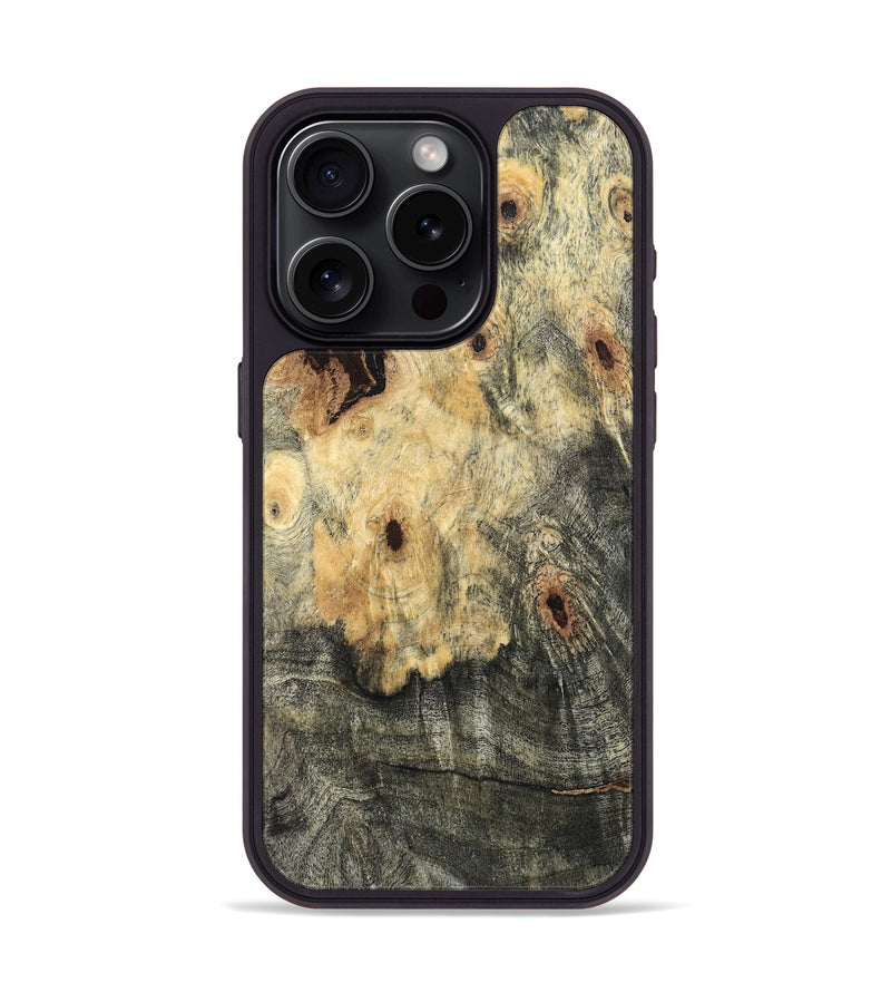 iPhone 15 Pro Wood Phone Case - Mariana (Wood Burl, 819561)