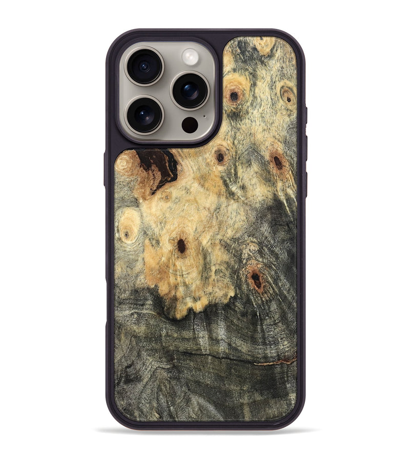 iPhone 16 Pro Max Wood Phone Case - Mariana (Wood Burl, 819561)