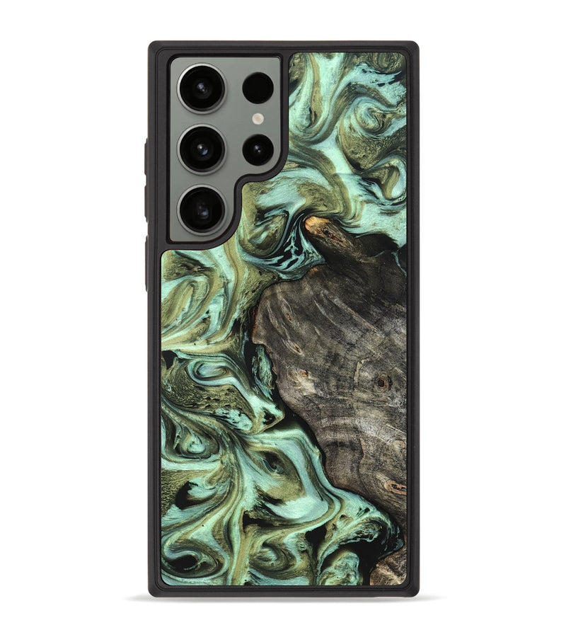 Galaxy S23 Ultra Wood Phone Case - Reid (Green, 819562)