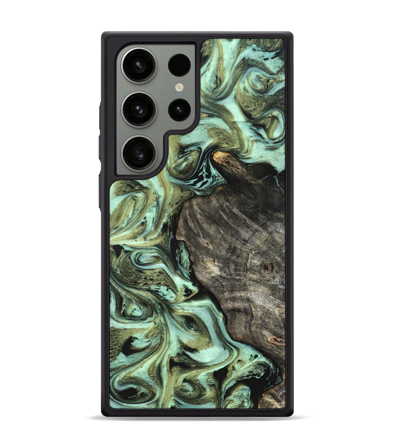 Galaxy S24 Ultra Wood Phone Case - Reid (Green, 819562)