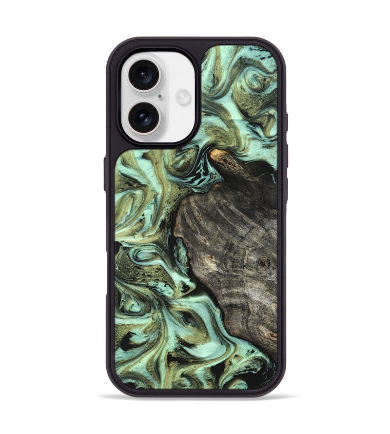iPhone 17 Wood Phone Case - Reid (Green, 819562)