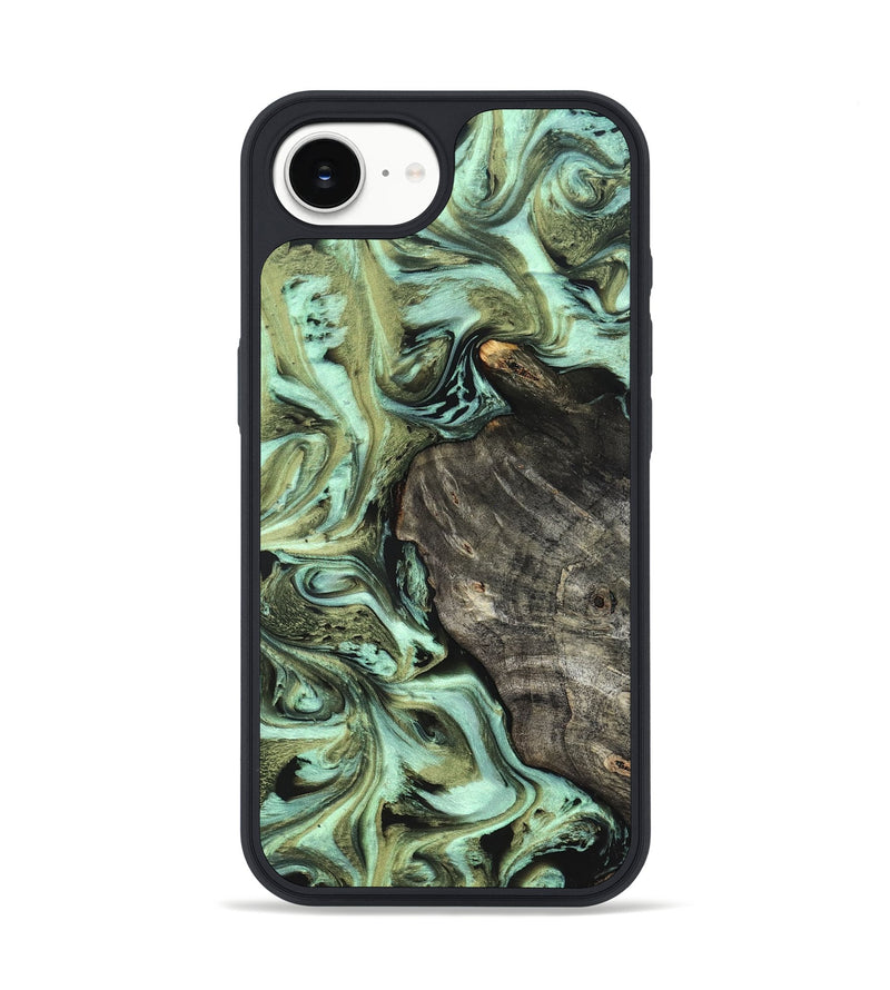 iPhone 17e Wood Phone Case - Reid (Green, 819562)